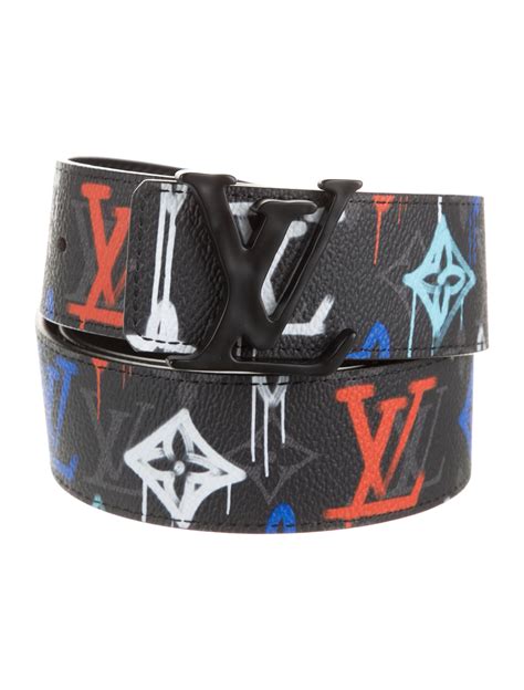 louis vuitton graffiti belt|Authentic Louis Vuitton LV Reversible Belt LV Graffiti  .